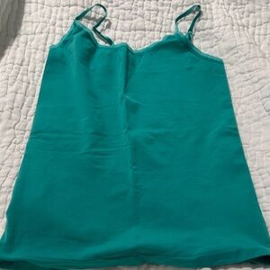 Ann Taylor Teal Spaghetti Strap Women's tank